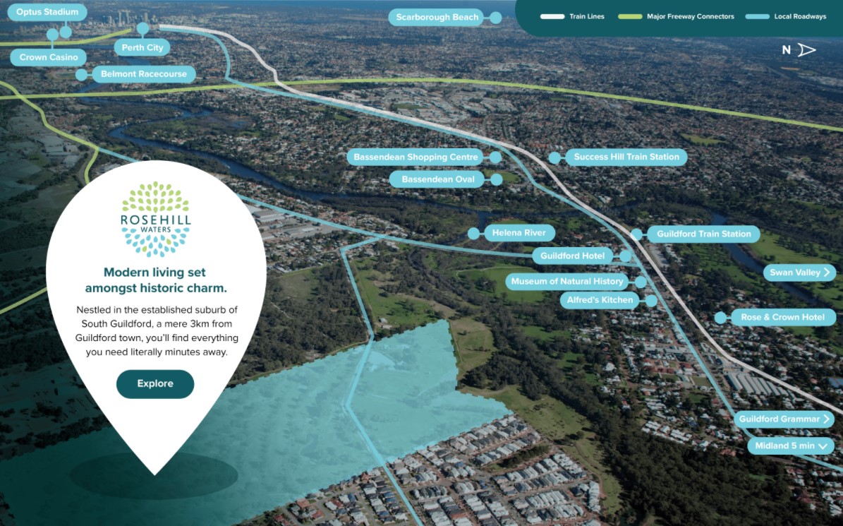 [Land for Sale] Rosehill Waters Estate, South Guildford OpenLot